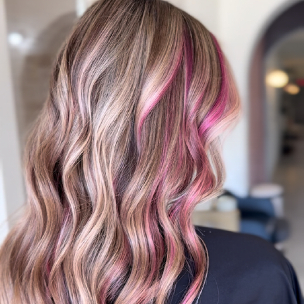 Vivid Accent at Hairbykenzyc in Longview, TX
