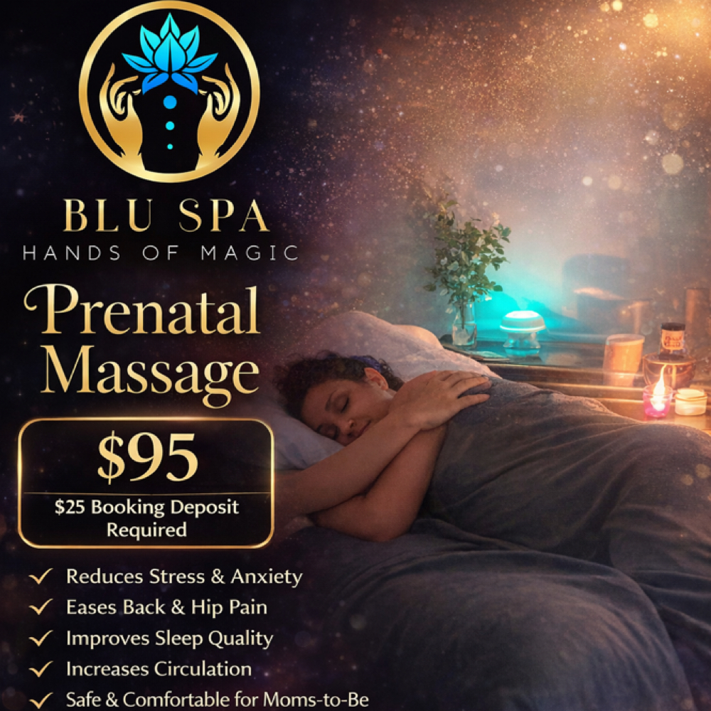Prenatal Massage at Blu Spa ATL in College Park, GA