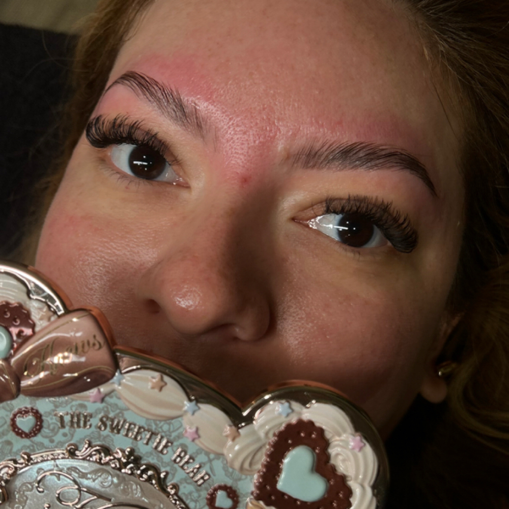 Brow lamination, Wax, and Tint at Karol’s Beauty Bar in Oswego, IL