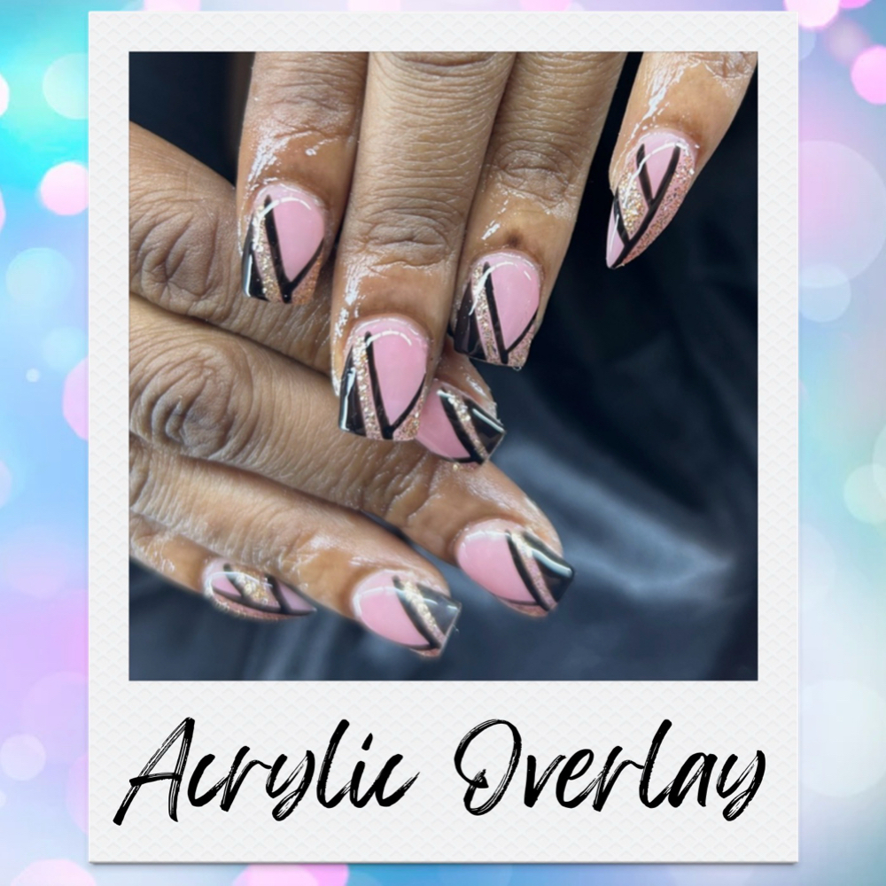 Acrylic Overlay at Nita's Nail Spot in Tappahannock, VA