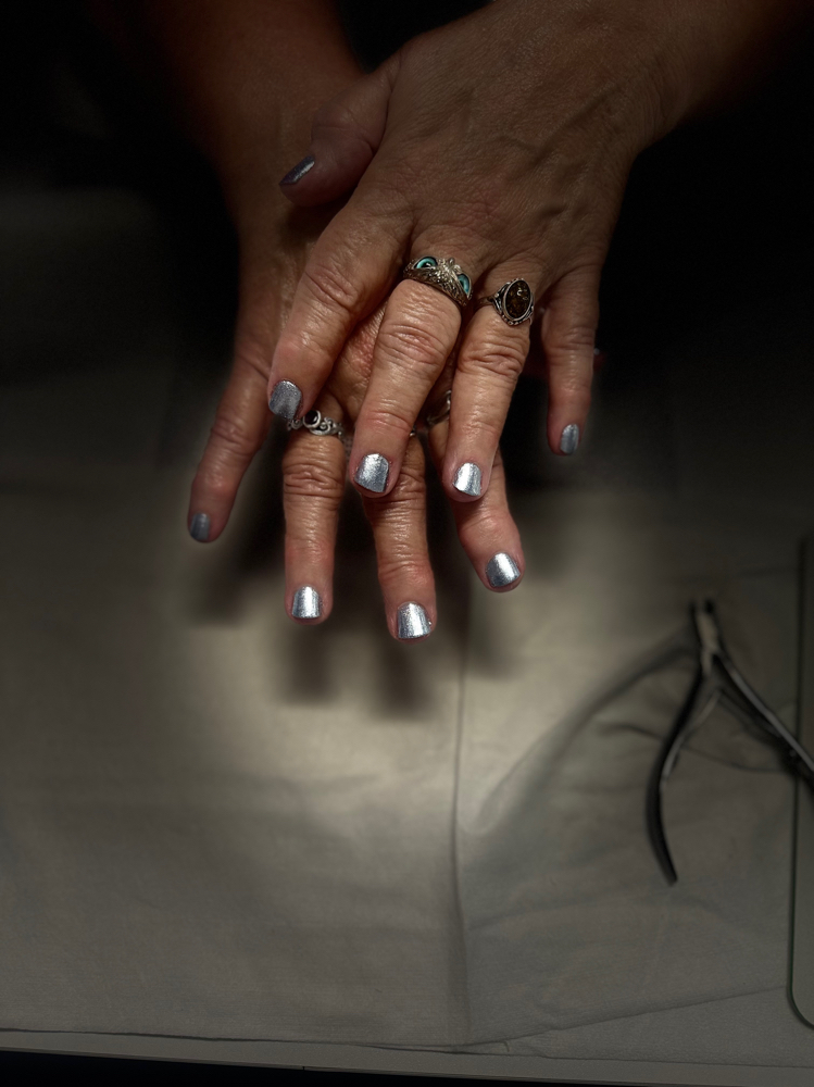 Basic Manicure (Regular Polish ) at Sunshine Beauty Salon in Corning, CA