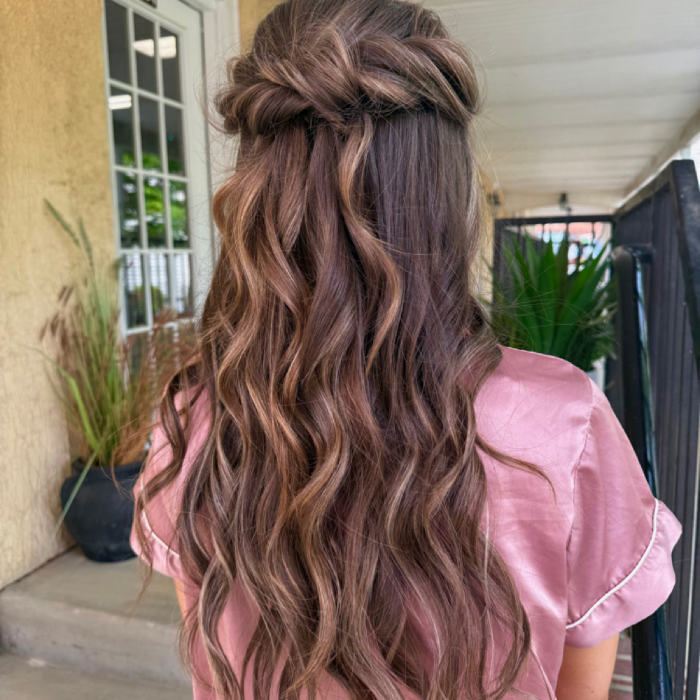 Updo Formal Style at Rebel Rose Salon in Prince Frederick, MD