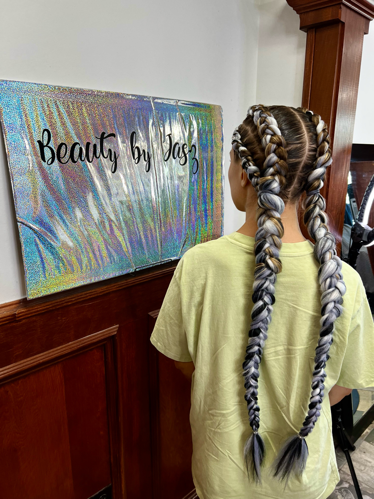 Quadruple into Double Dutch Braids