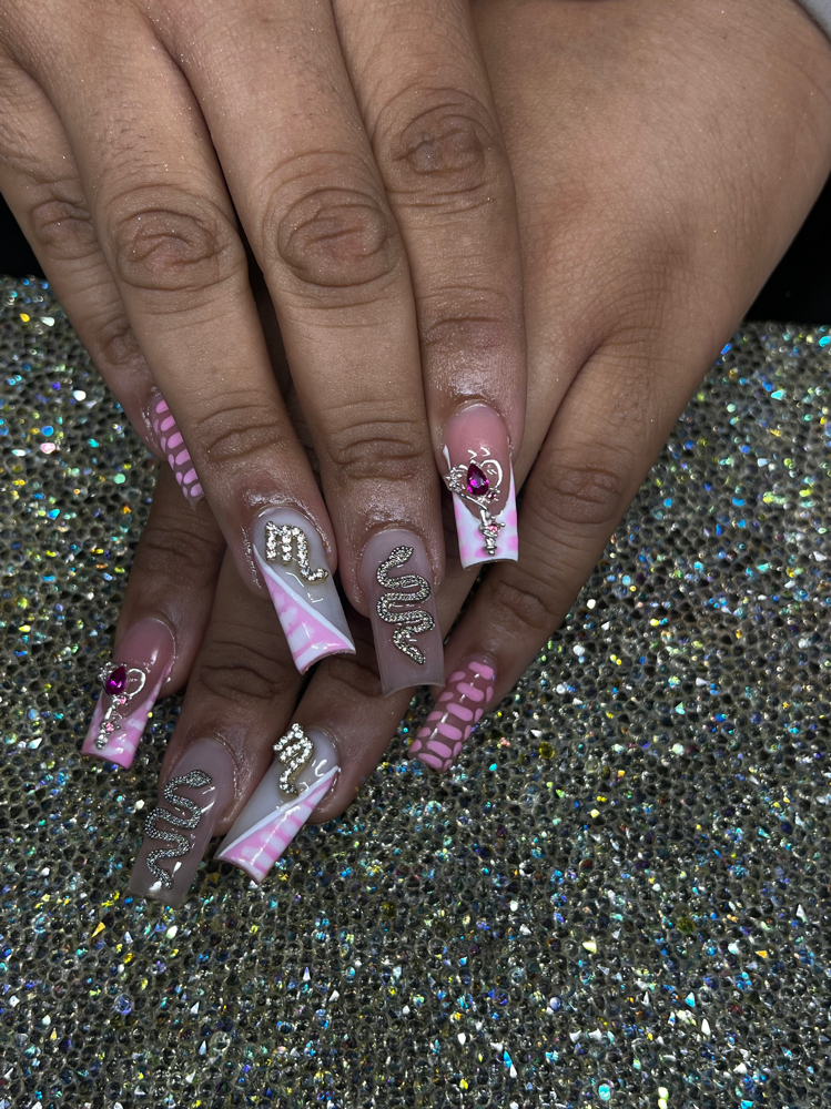 Medium Recreation/ Inspo Tier 3 at Muse nails n co. in Hampton, VA