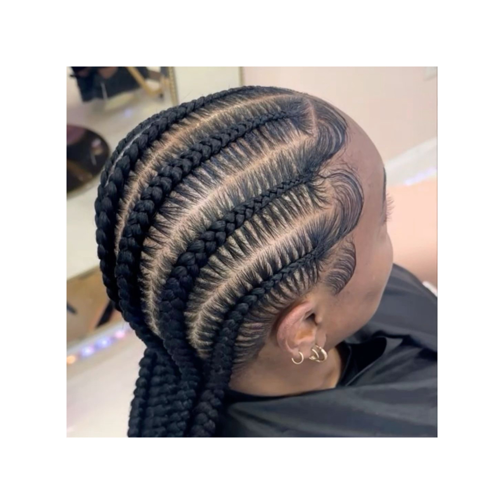 Feed-in Braid at Marcelle Crown Studio in Pantego, TX