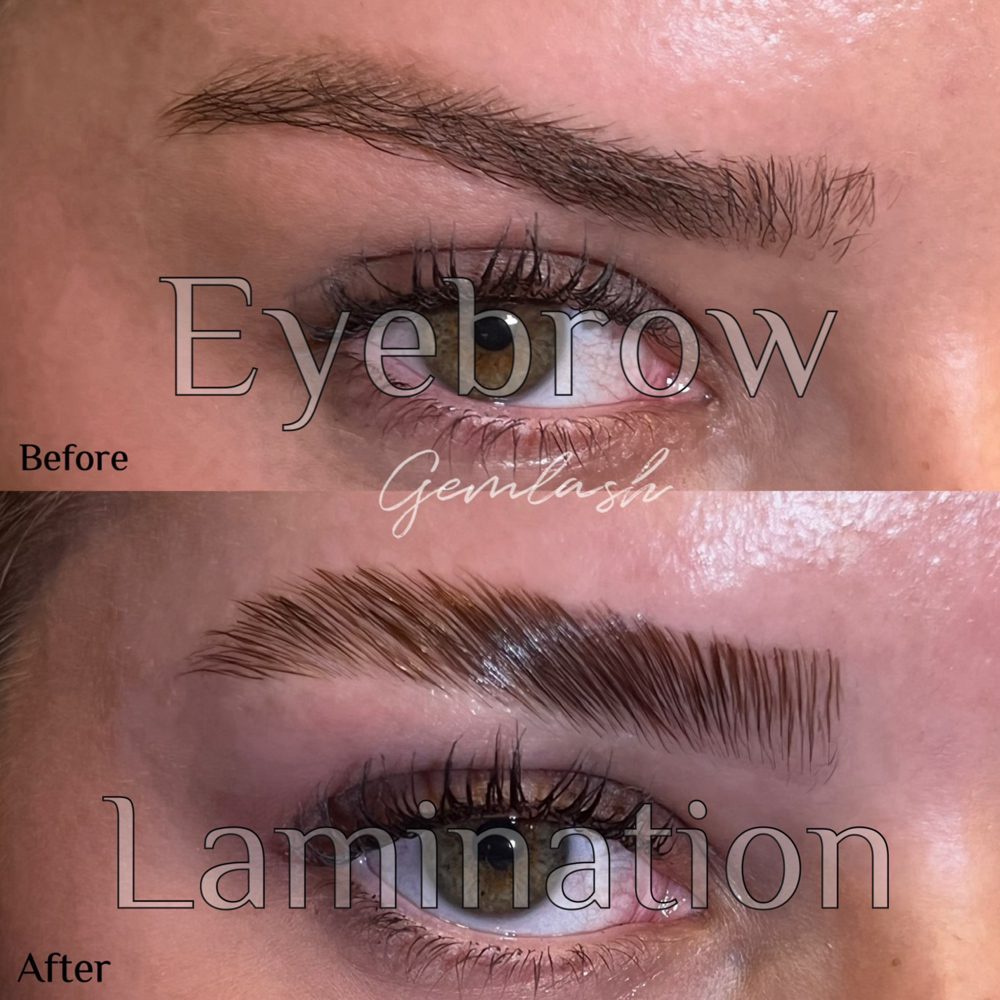 Eyebrow Lamination w/ Tint
