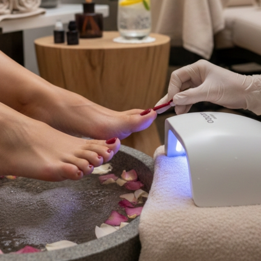 Expert BellaLuxe Gel Pedicure at BellaLuxe Nails in Madison, WI