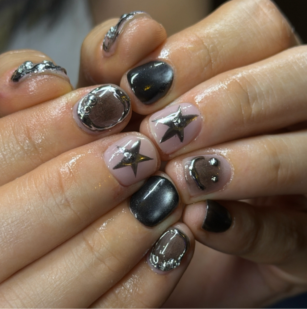 Structure Gel Overlay: XS-S Length at Ying's Nails in New York, NY