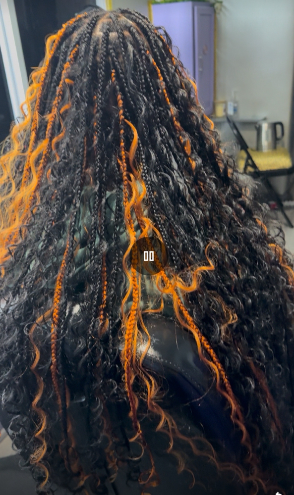 BOHO Braids BELOW BUTT LENGTH