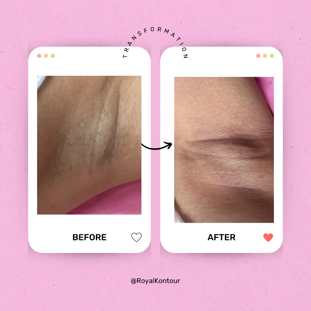 Full leg wax + Underarm Wax