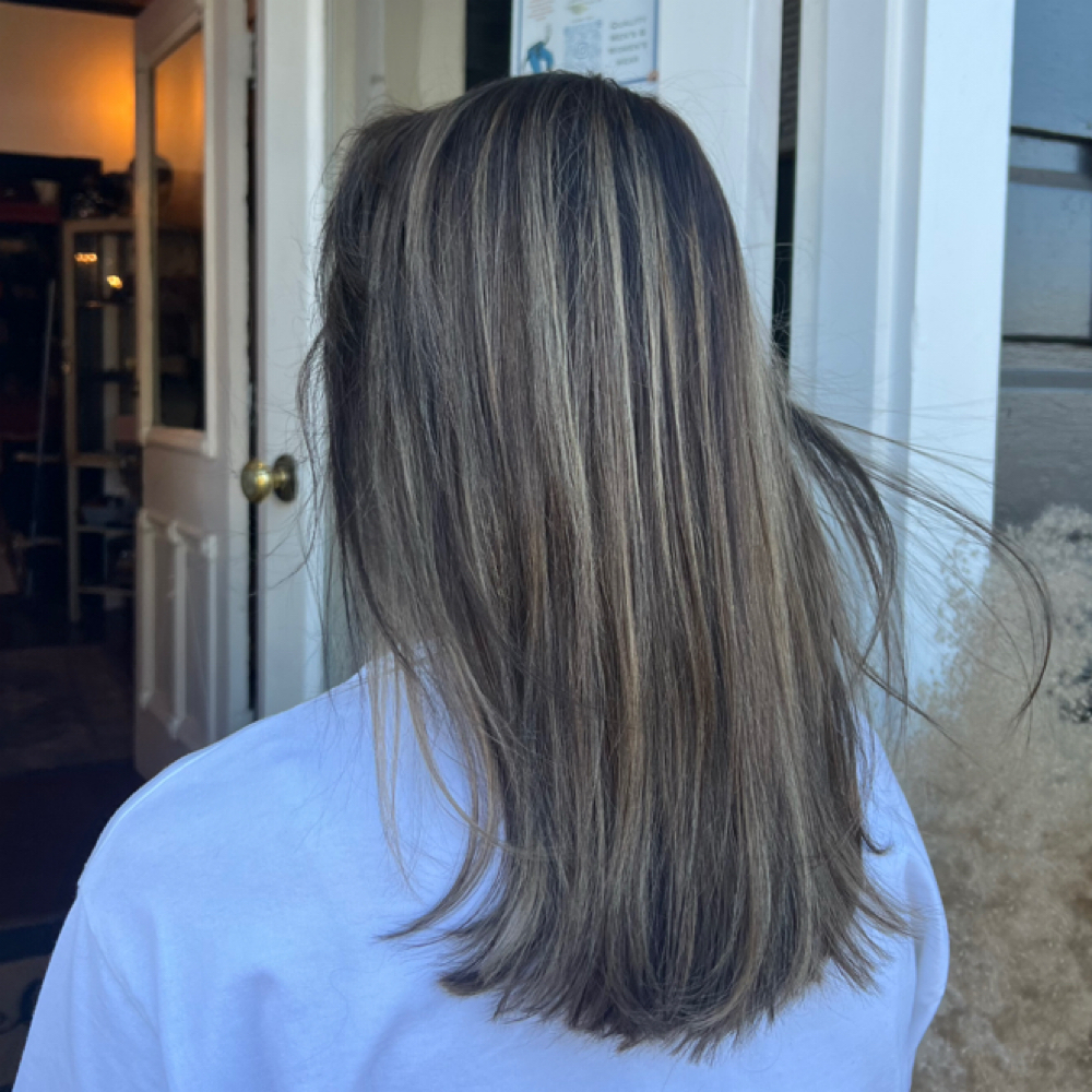 Full Highlight & Base Color at Daph Does Hair in Gardnerville, NV