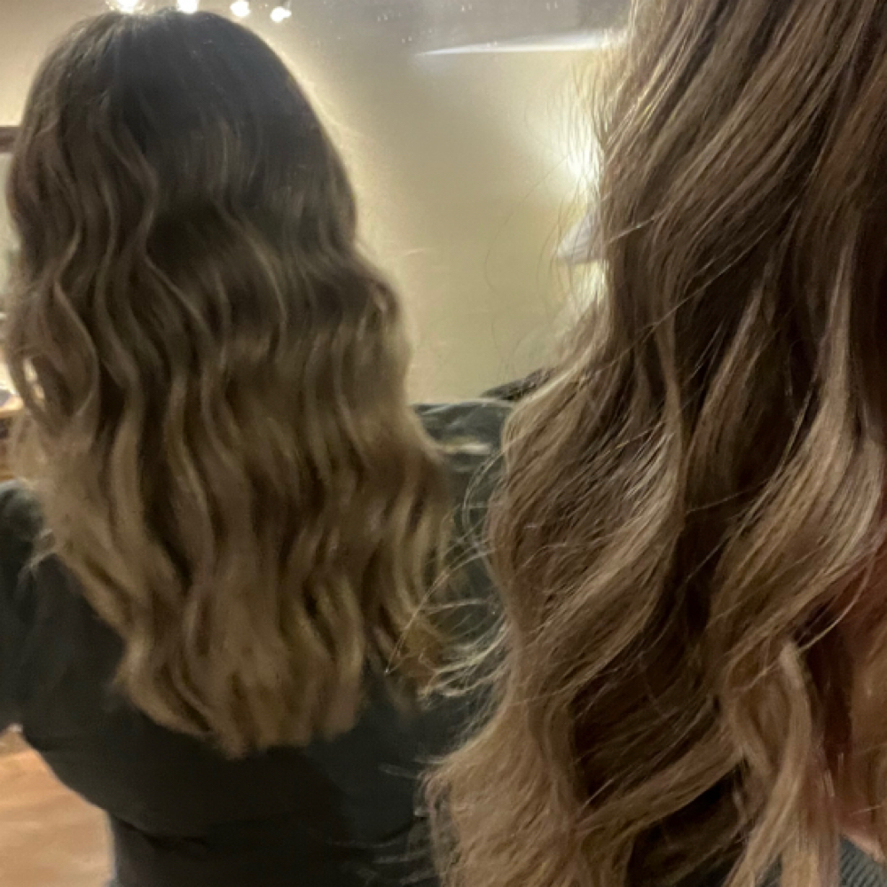 Lady haircut at Sweet Pea Salon in Rupert, ID