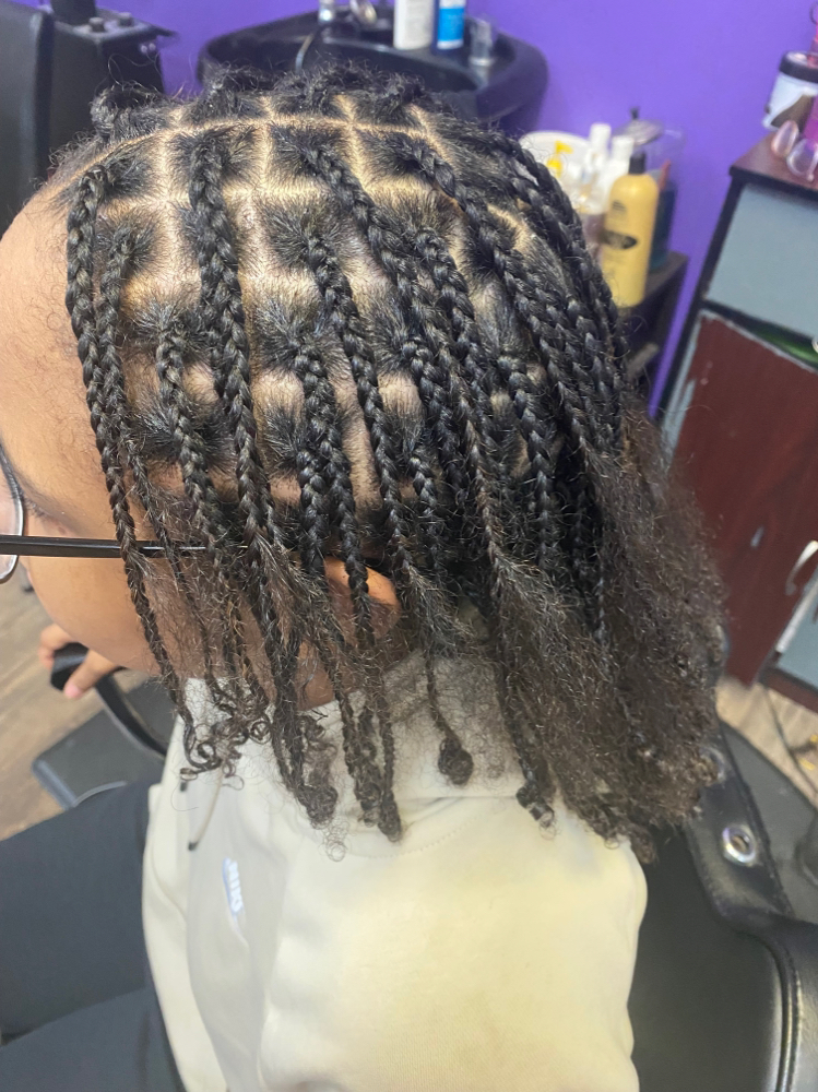 Plaits (no added hair)