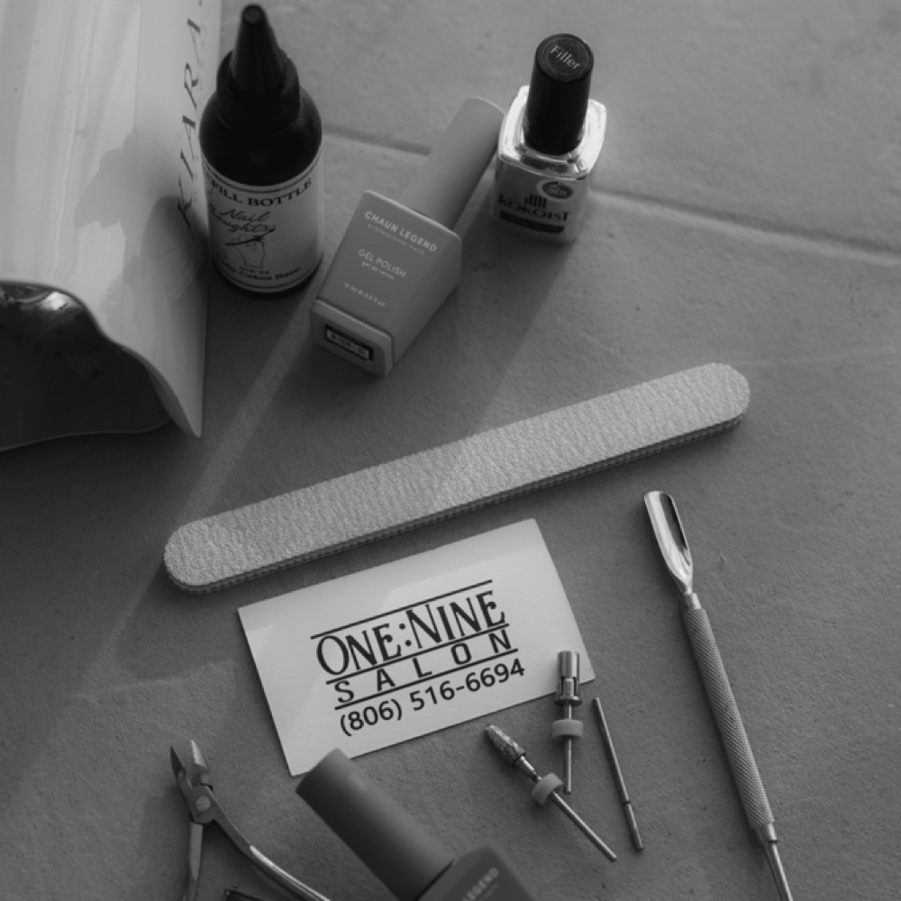 Nail Product Removal ONLY at One:Nine Salon LLC in Lubbock, TX