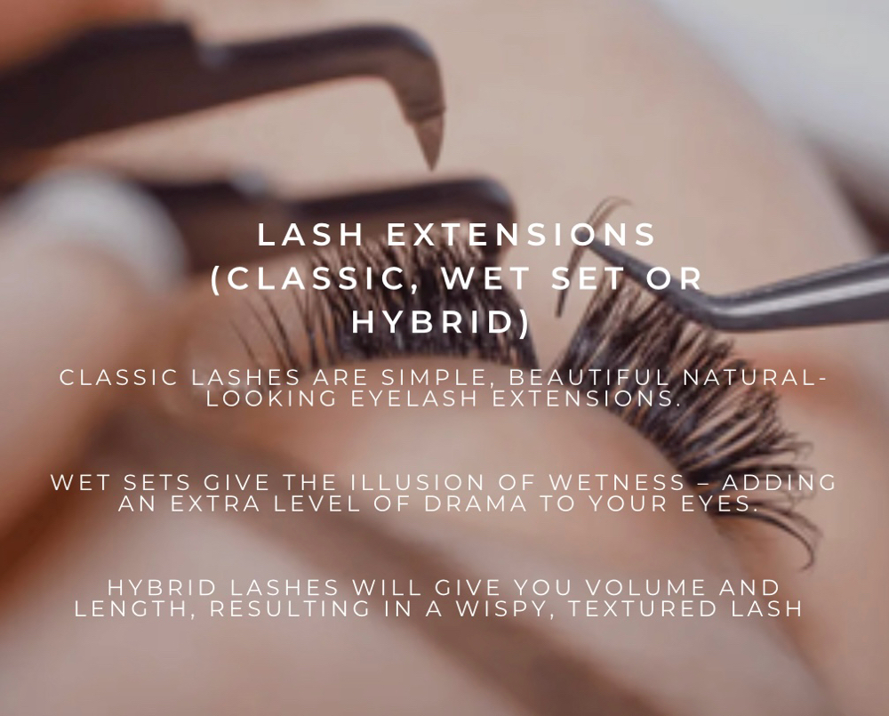 Lash Extentions & Fills $80 - $115