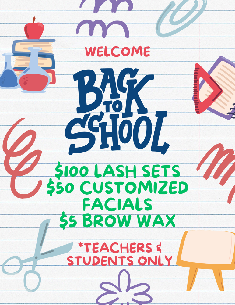 BackToSchool Brow Wax