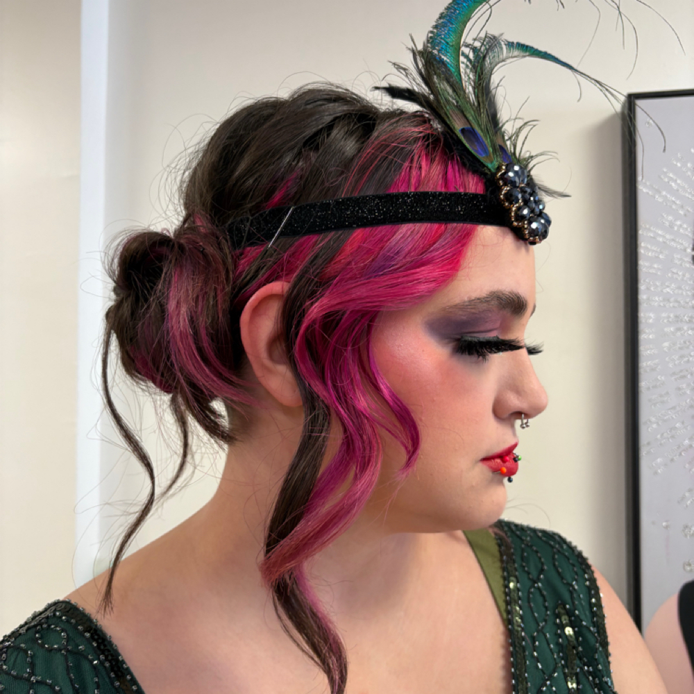 Formal Updo at Boho Hair Studio in Westfield, MA