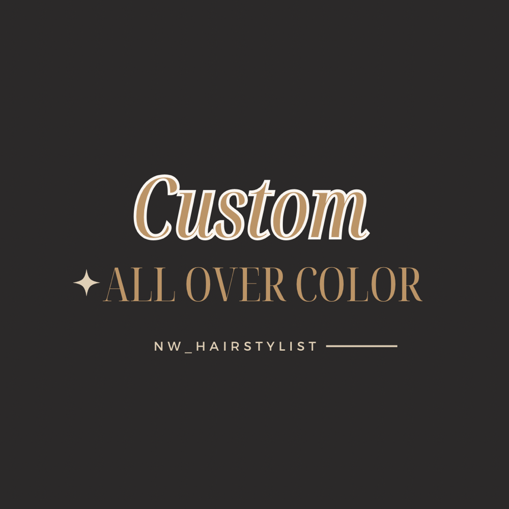 Custom All Over Color