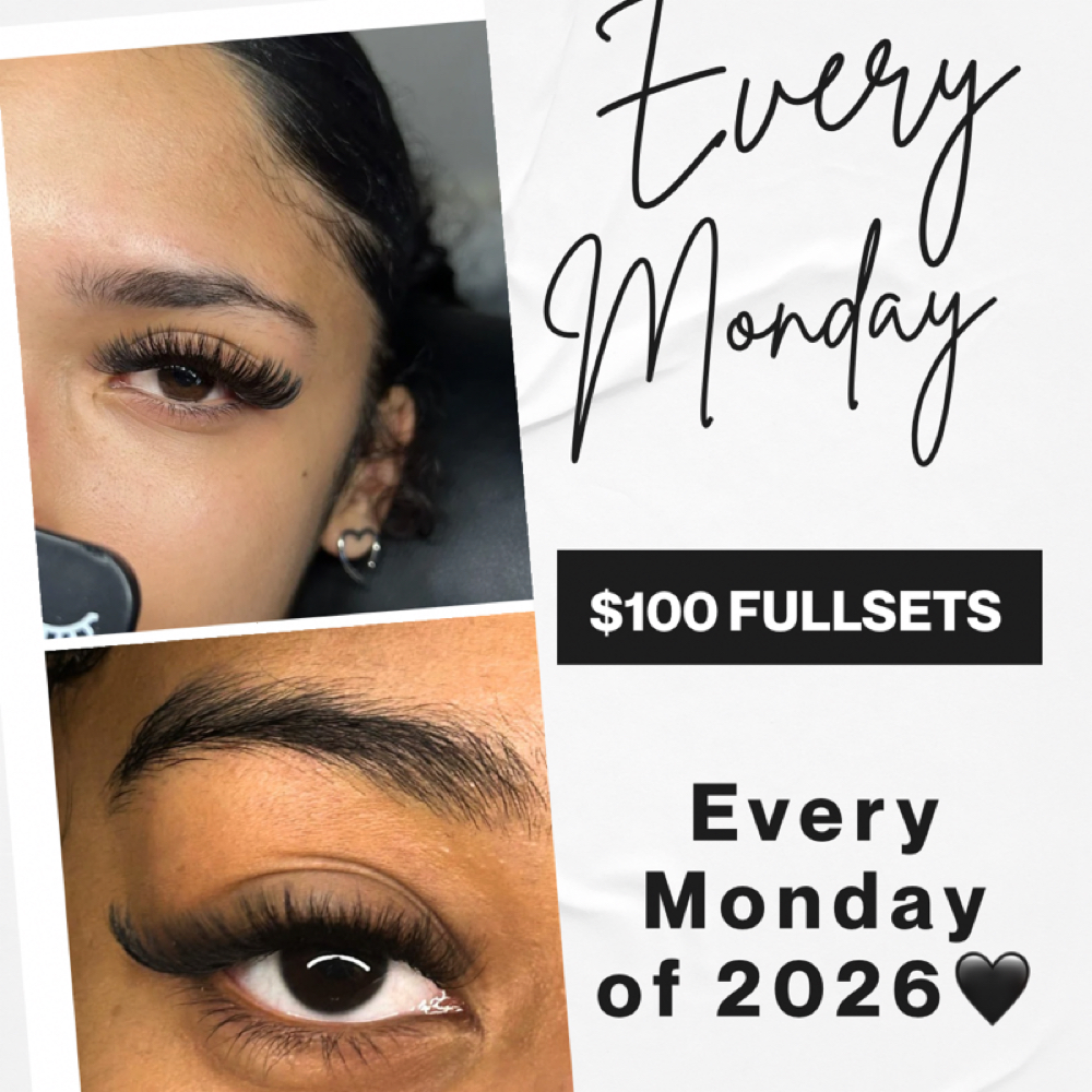✨ALL Fullsets $100 EVERY Monday✨