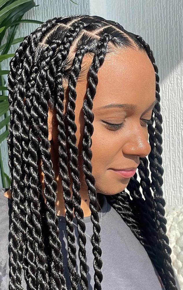 2-Strand Twist W/extensions -50 Max