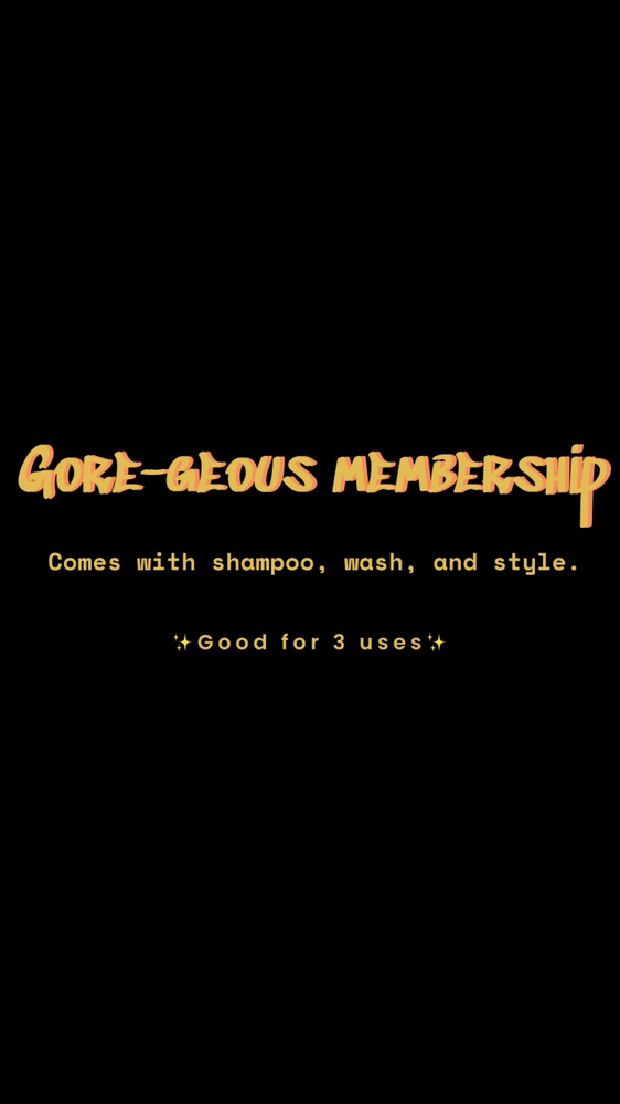 Gore-Geous Membership