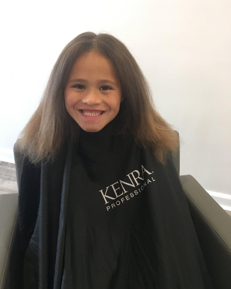 little girl haircut (10 & under)