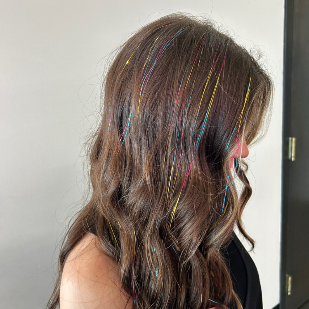 $30 HAIR TINSEL SPECIAL at Velvet Manes in Brandon, FL