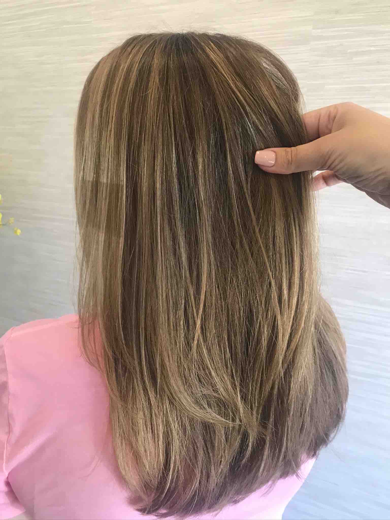 Root Color + Haircut