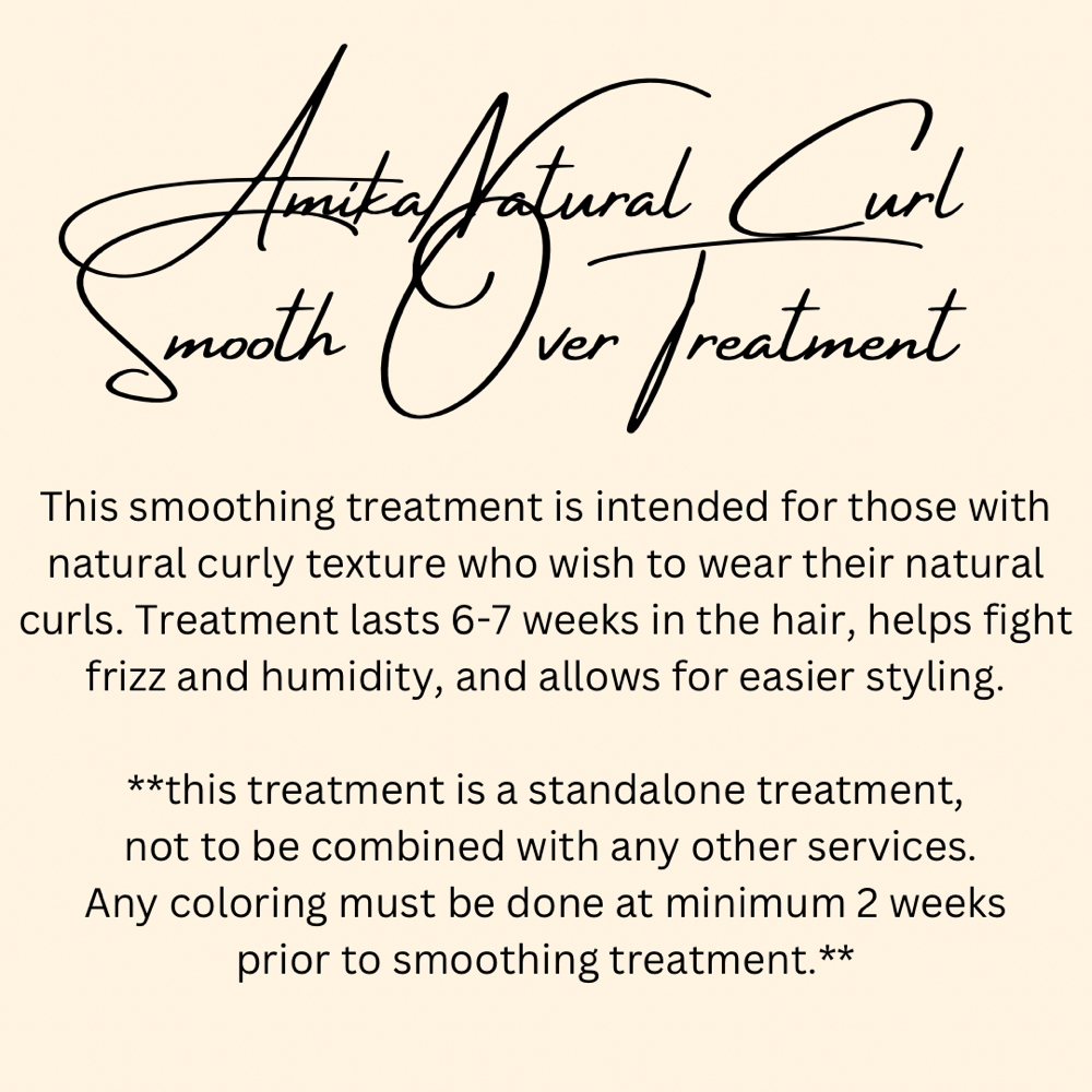 Smooth Over Treatment: Curly