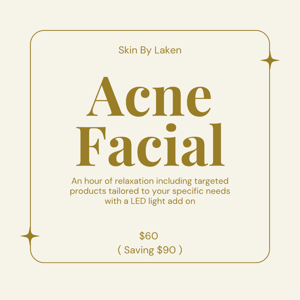 April Acne Facial 💐