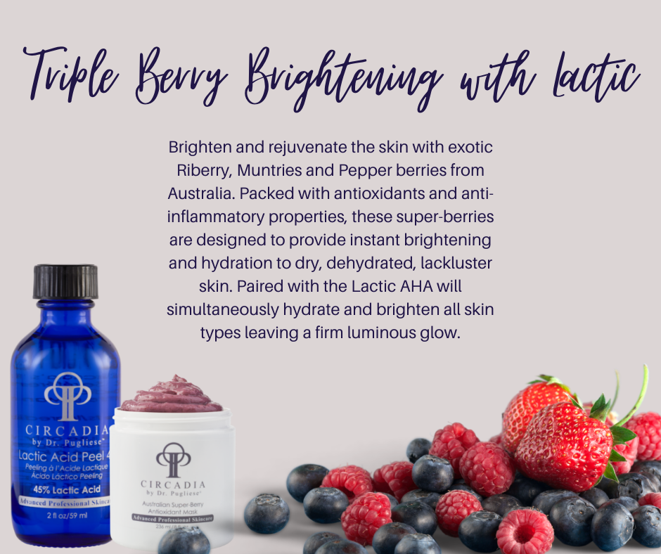 Berry Brightening Facial w/Lactic