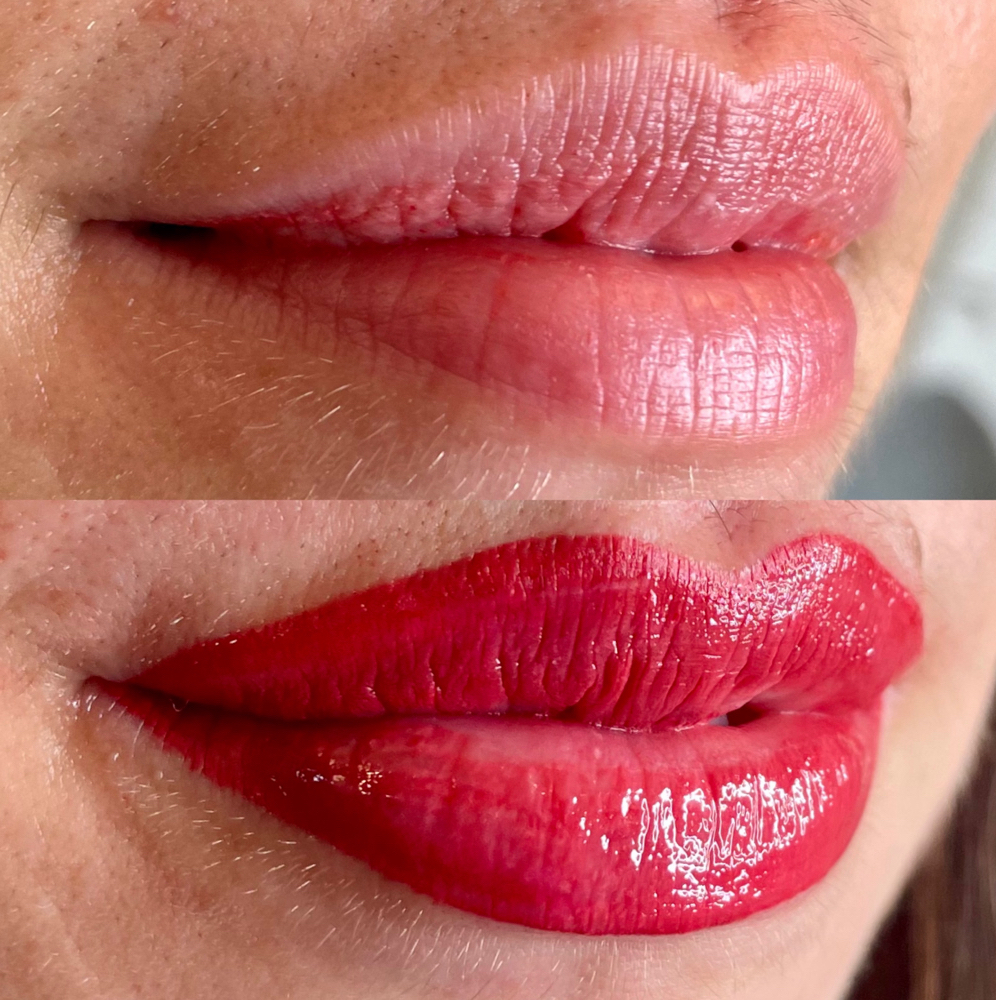 PMU - Lip Blush at The Inked Mellen in Peabody, MA