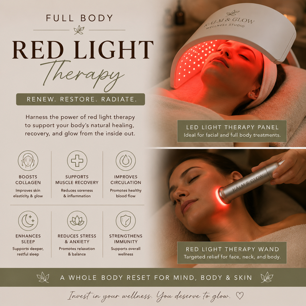 Full Body Red Light at Kalm & Glow in Fortmill, SC