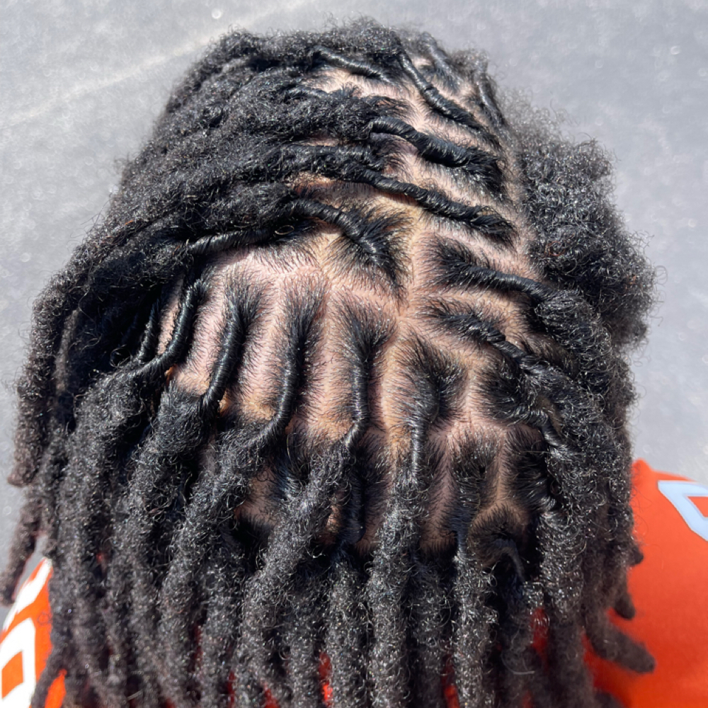 Wash & Retwist at Nevermore Hair Salon in Danielsville, GA