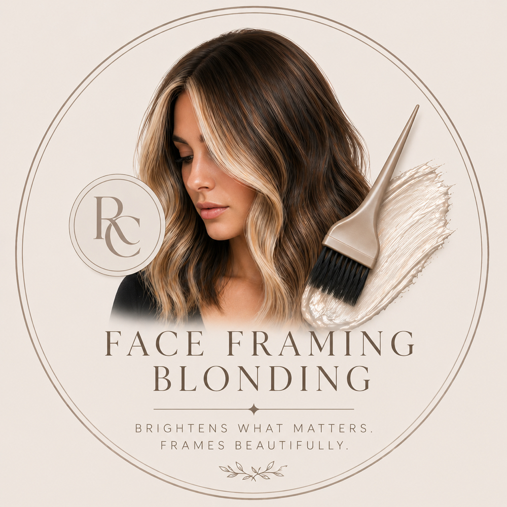 Face Framing Blonding + Blowout at The Renewed Edit by Sarah Wiese Hair in Sterling, VA