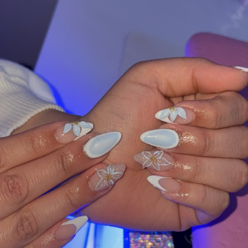 𝐀𝐥𝐦𝐨𝐧𝐝 𝐒𝐡𝐚𝐩𝐞 𝐒𝐞𝐭 at Lashxnailsbymeli in Oklahoma City, OK