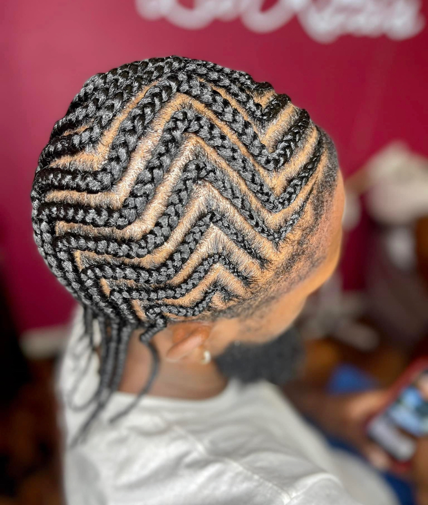 Men Design Braids W Shampoo