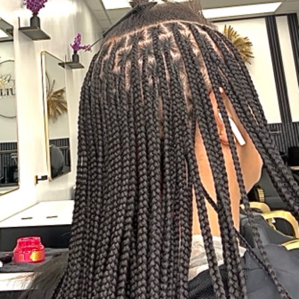 Small Knotless at HAIR ART 77 in Homewood, IL