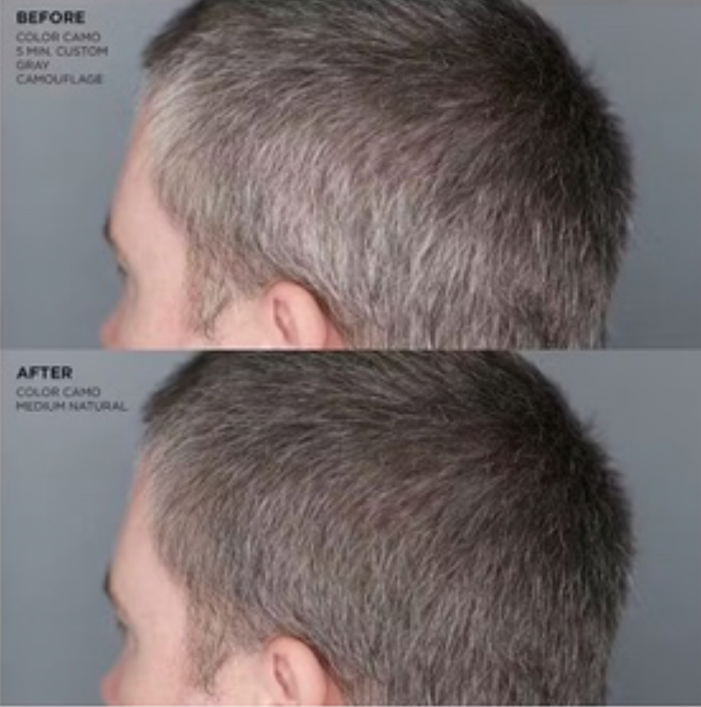 Men's Grey Blend w/ Haircut at Boardwalk Salon in Cedar Park, TX