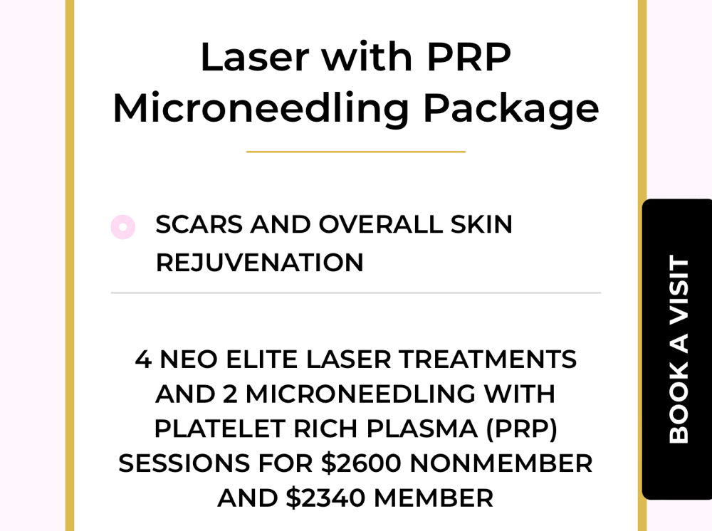 Laser PRP Microneedling