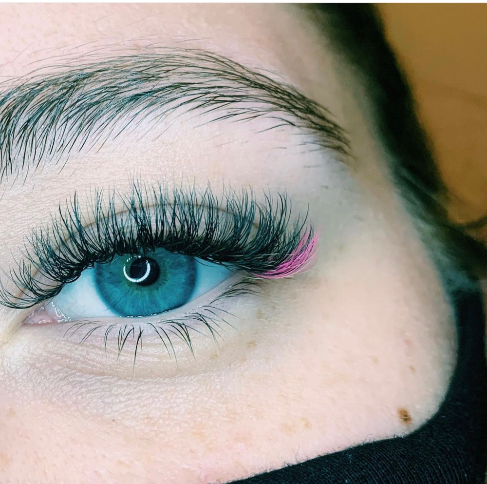 Pop Of Color at LuxxLashandBrows in Fort Smith, AR