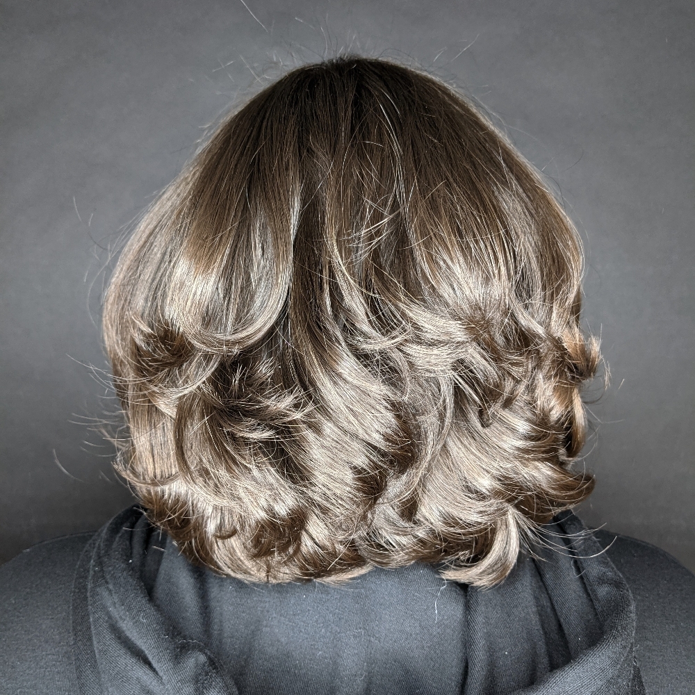 All Over Custom Color at The Enchanted Edge hair studio in Snohomish, WA