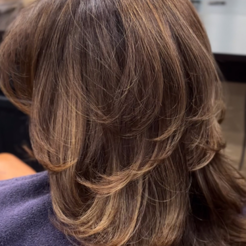 BLOWOUT + BOND REPAIR MASQUE at Lauren Mitchell in Hammond, LA