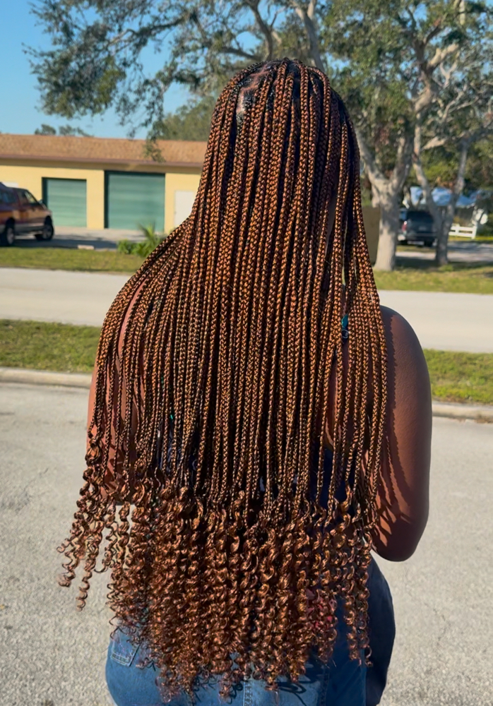 Premium Medium Knotless (waist) at HBL STUDIO in Vero Beach, FL