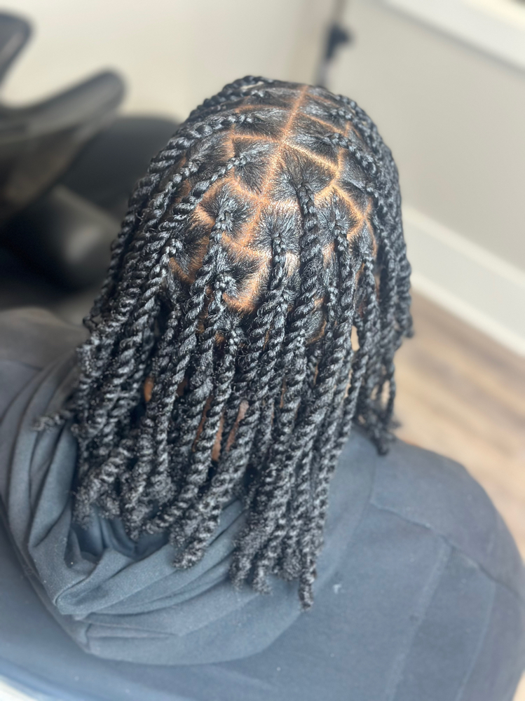 Natural Hair Two Strands