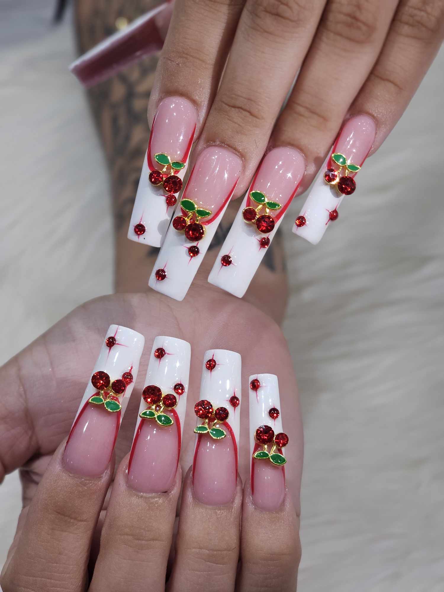 Custom Acrylic Design Nail