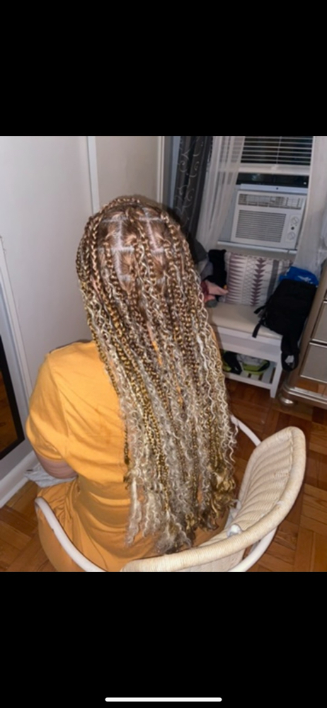 Goddess Braids (short)