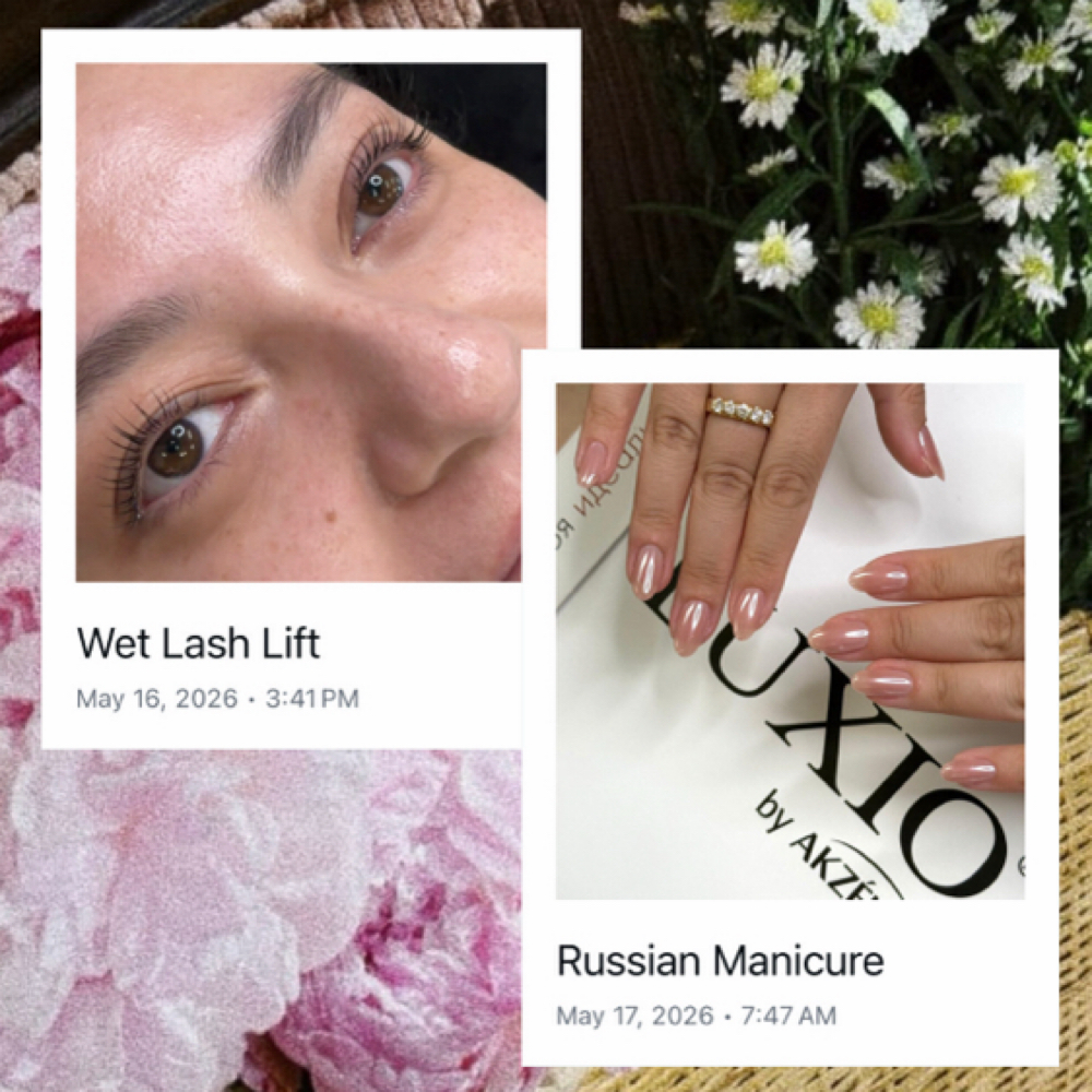 Bundle Lash Lift & Gel Russian Mani at Sophia NY Nails & Beauty in Boca Raton, FL