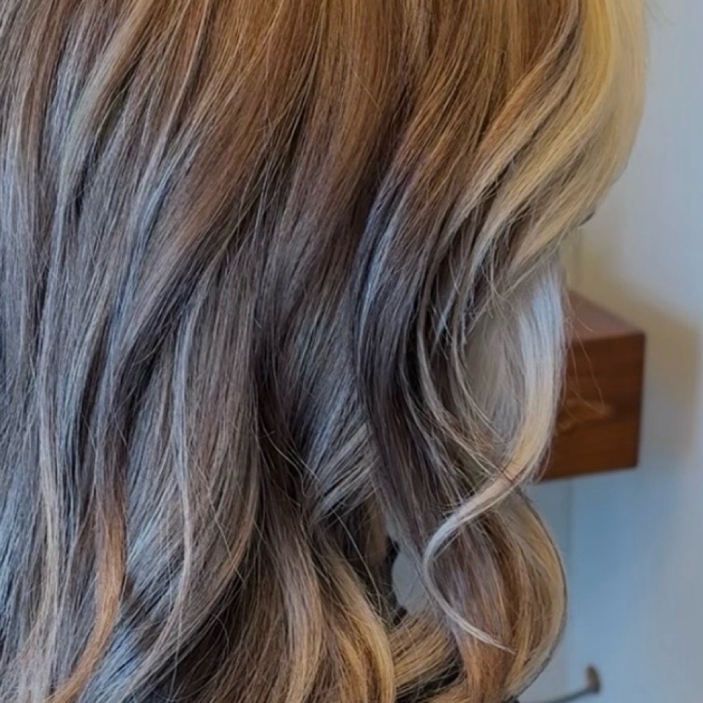 Root / Gray Coverage + Face Frame at Salon Dahlia in Brandon, FL