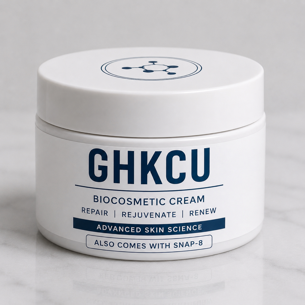 GHK-CU Biocosmetic Cream + Snap-8 at Lumé Aesthetics in Pharr, TX